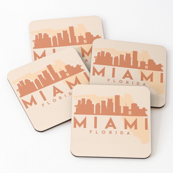 Item preview,  Florida make up this amazing art piece. A great gift for anybody that has love for this city. designed and sold by deificusArt.