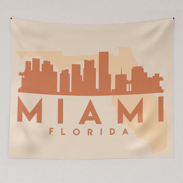Item preview,  Florida make up this amazing art piece. A great gift for anybody that has love for this city. designed and sold by deificusArt.