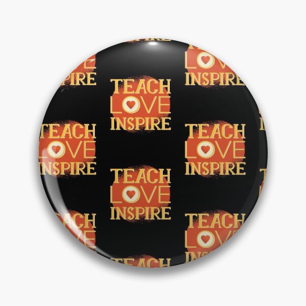 Item preview, Teach Love Inspire Teacher designed and sold by DavinciStore21.