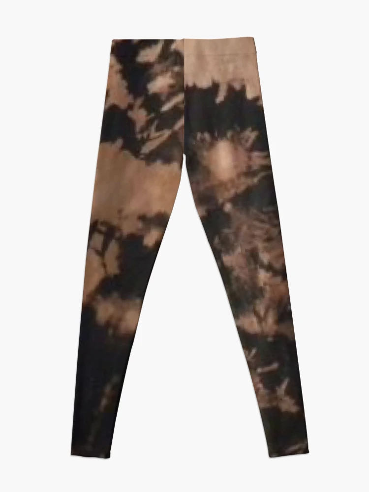 Tie Dye Bleach Pattern - 3 - Gray, Black, White Reverse Leggings for Sale  by iamnickv