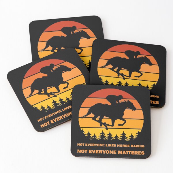 Item preview, Not Everyone Likes Horse Racing Bet Horses Results Sky Funny Betting Odds Dusk Gift designed and sold by Best Arts.