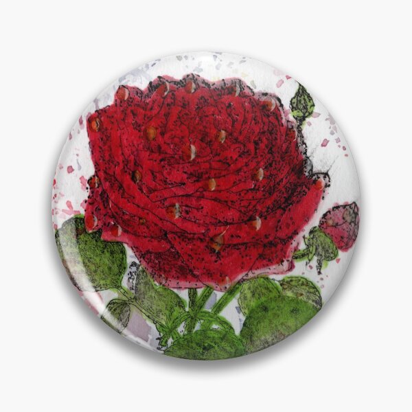 Item preview, Rose Mixed Media Design designed and sold by peonypours.