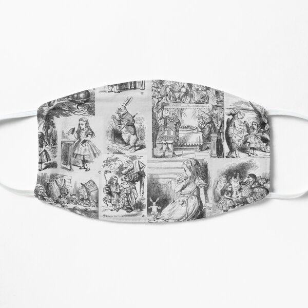 Alice au pays des merveilles Masque sans plis