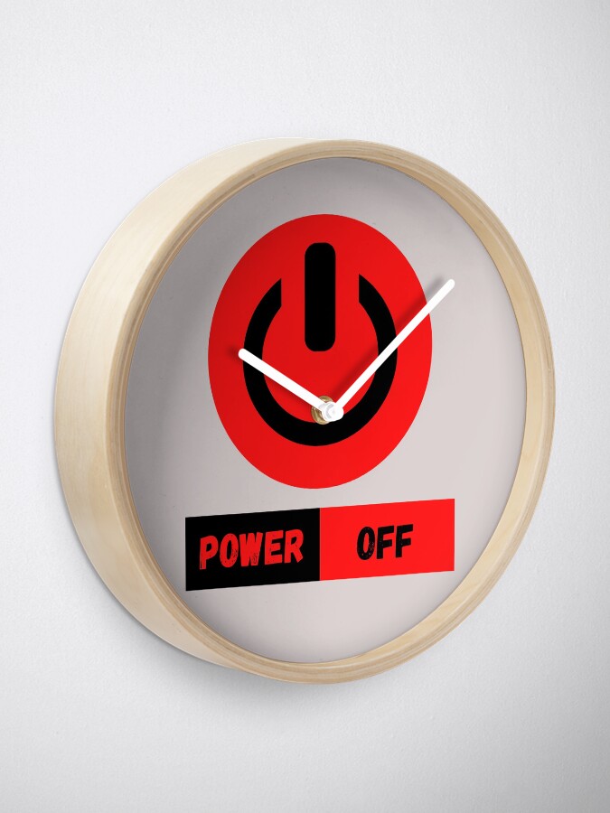 Vista alternativa de Reloj Power Off
