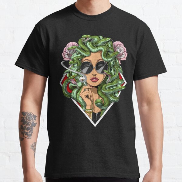 Medusa Hippie Stoner Classic T-Shirt