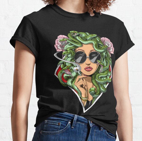 Medusa Hippie Stoner Classic T-Shirt