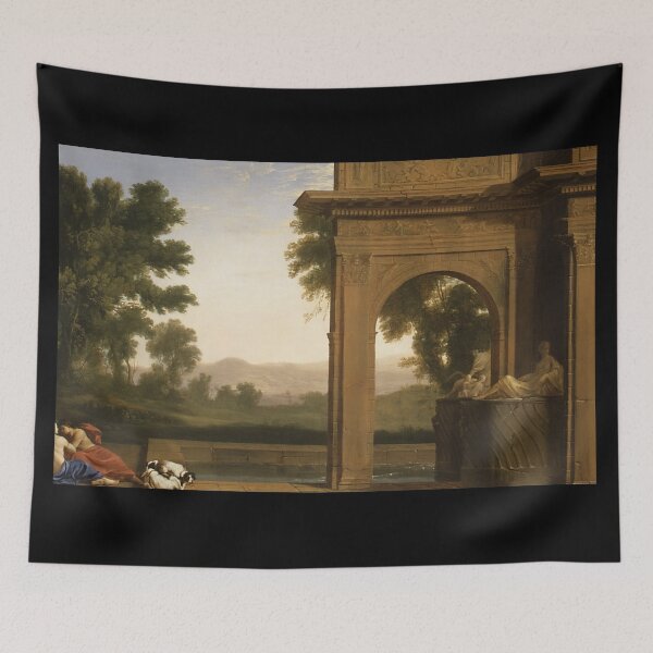 Item preview, Classical landscape with figures designed and sold by Tizeru.