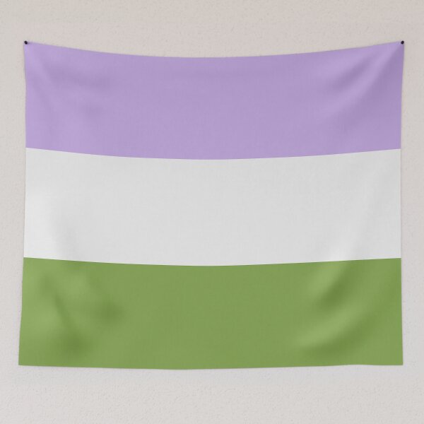 Aperçu de l'œuvre Genderqueer Pride créée et vendue par vpagedesign.