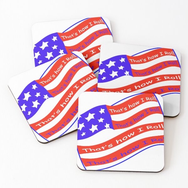 Item preview, That's how I roll usa flag patriotic designed and sold by JAZTshirt.