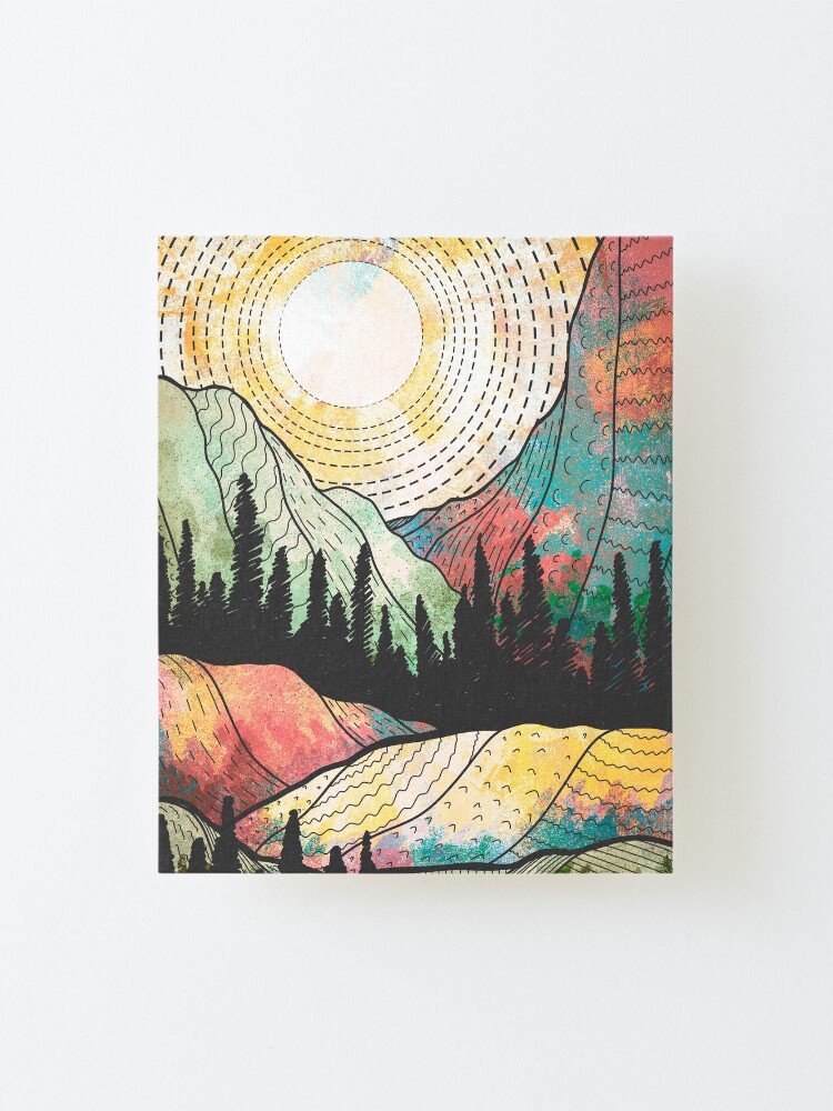 Alternate view of The Rocky mountains Mounted Print