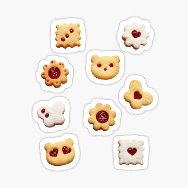 Vista previa del artículo con la obra «galletas de mermelada de fresa», diseñado y vendido por noctemq.