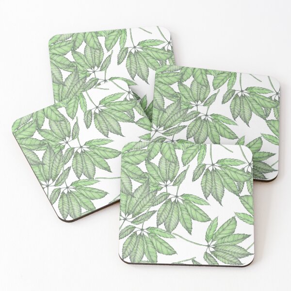 Item preview, green leaves designed and sold by maicagonzalez.