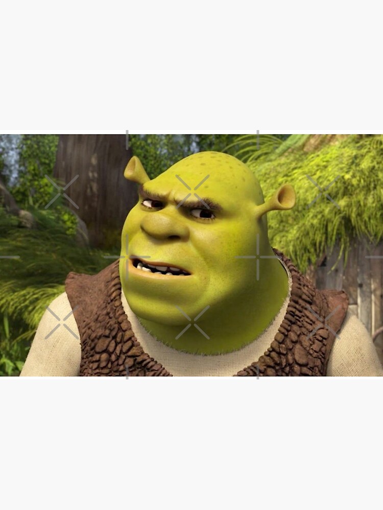 Shrek Face Meme Photographic Print for Sale by mylifeasgaia