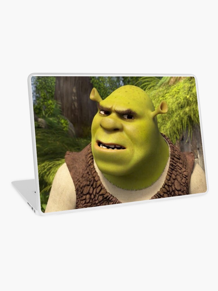 Confused Shrek sticker | Magnet