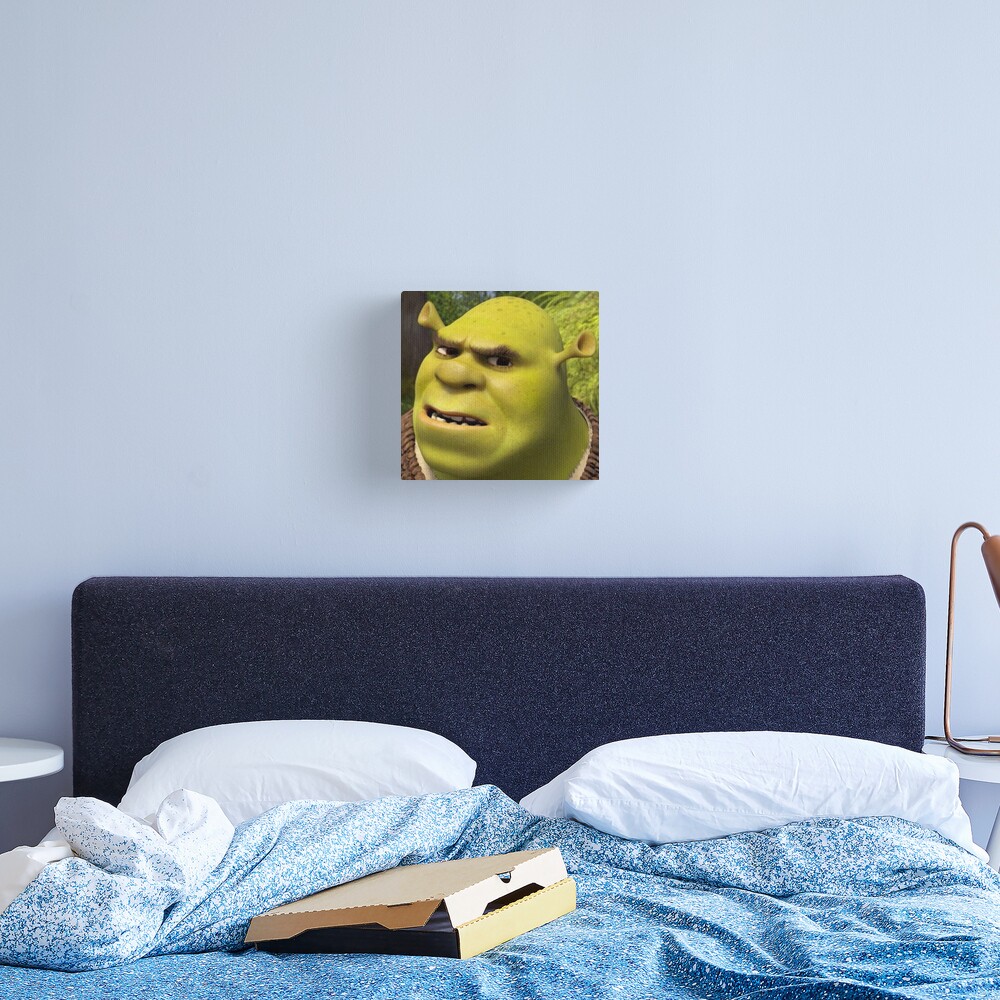 Shrek 3 - Shrek Confused Photographic Print for Sale by volkaneeka