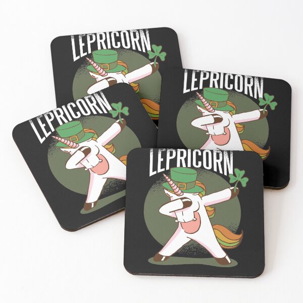 Item preview, Leprechaun Dabbing Unicorn designed and sold by DavinciStore21.