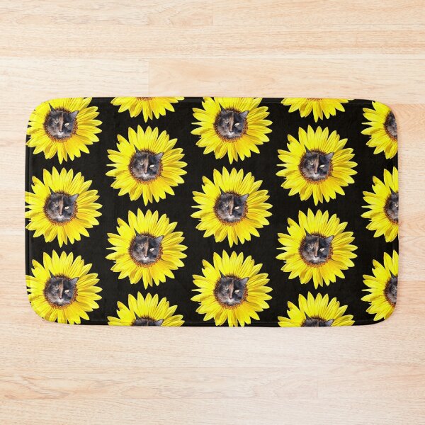 Item preview, Kitty in a Flower  designed and sold by SmileysStuff.