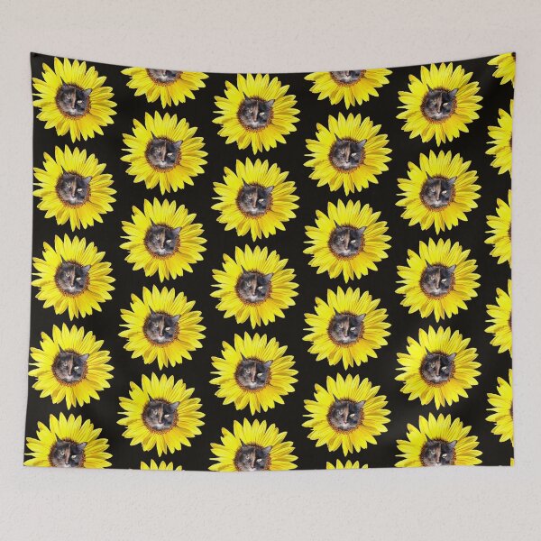 Item preview, Kitty in a Flower designed and sold by SmileysStuff.