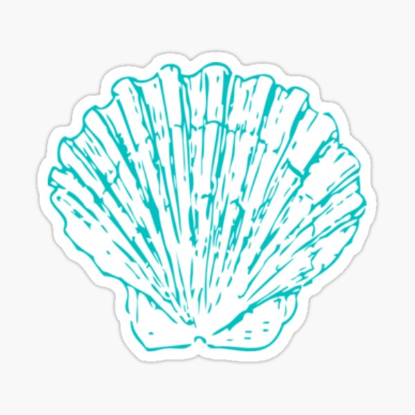 seashell Sticker