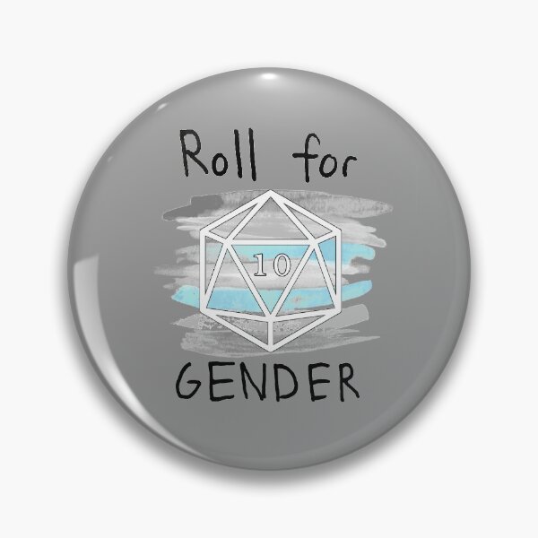 Item preview, Roll for Gender - Demiboy designed and sold by Deastrumquodvic.