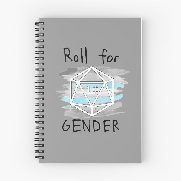 Item preview, Roll for Gender - Demiboy designed and sold by Deastrumquodvic.