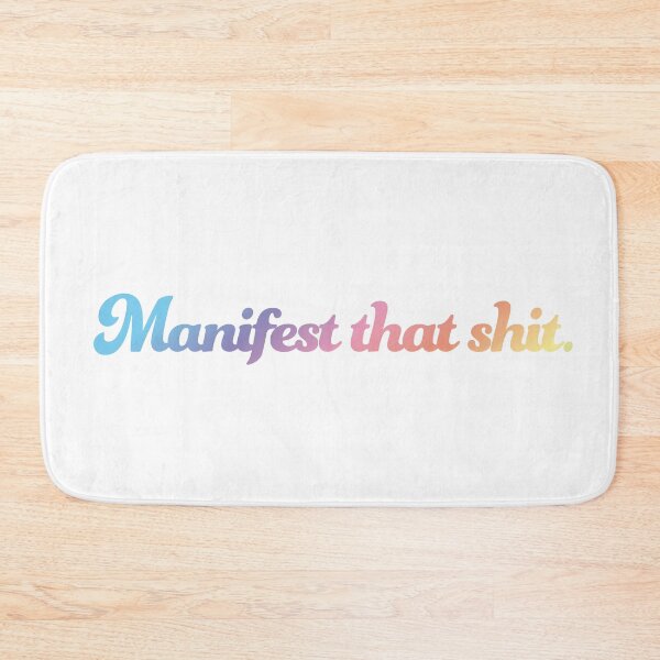 Item preview, Manifest That Shit (rainbow) designed and sold by selloutsupply.