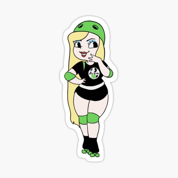 Power Rough Girl version 1 Sticker