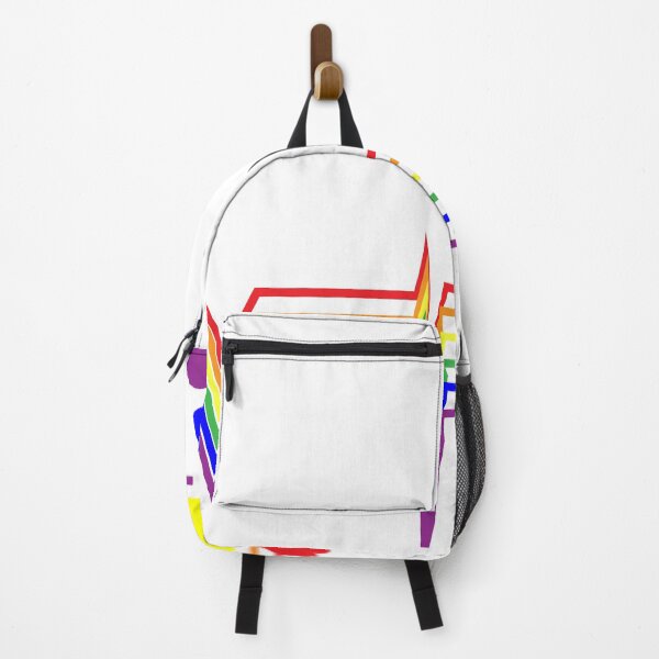 Item preview, LGBTQ Rainbow life line with hearts designed and sold by JAZTshirt.