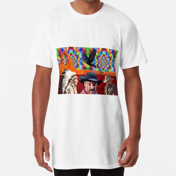 Cowboys & Indians Iconic Town and Teepee T-shirt - Cowboys and Indians  Magazine