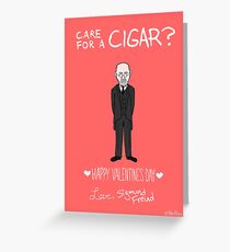 Freud Greeting Card