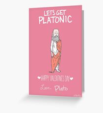 Plato Grußkarte