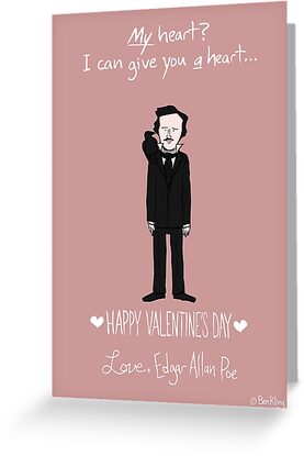 "Edgar Allan Poe" Greeting Cards by Ben Kling | Redbubble