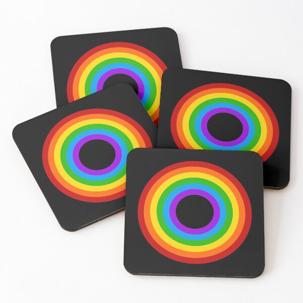 Item preview, Retro Rainbow Circle designed and sold by laugh-out-loud.