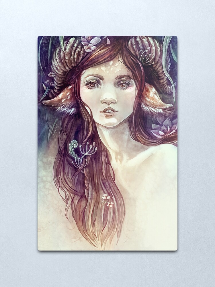Alternate view of Forest Guardian Metal Print