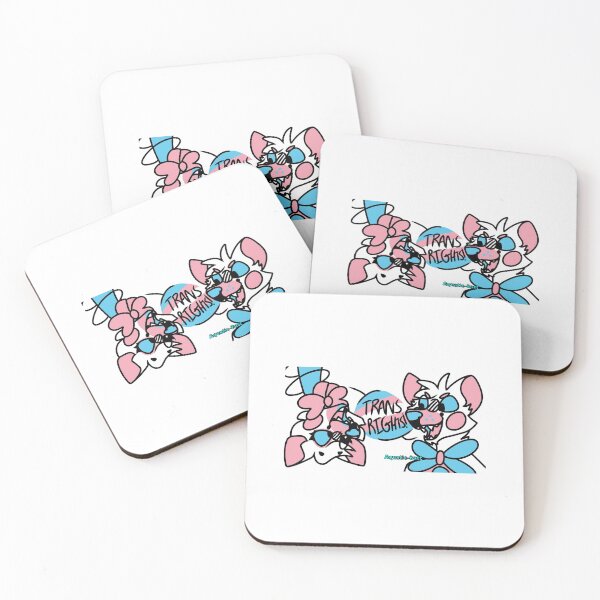 Item preview, trans foxes say trans rights  designed and sold by Aquatic-Batt.