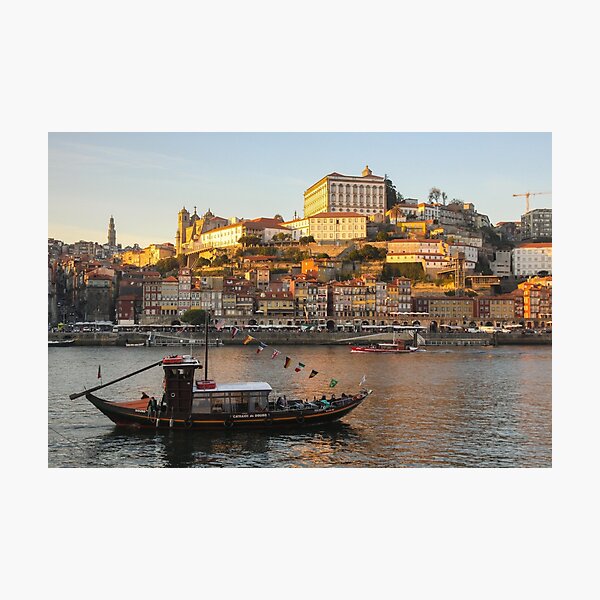 Sunset at Porto Photographic Print