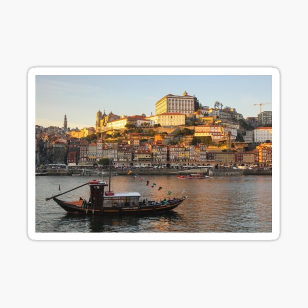 Sunset at Porto Sticker