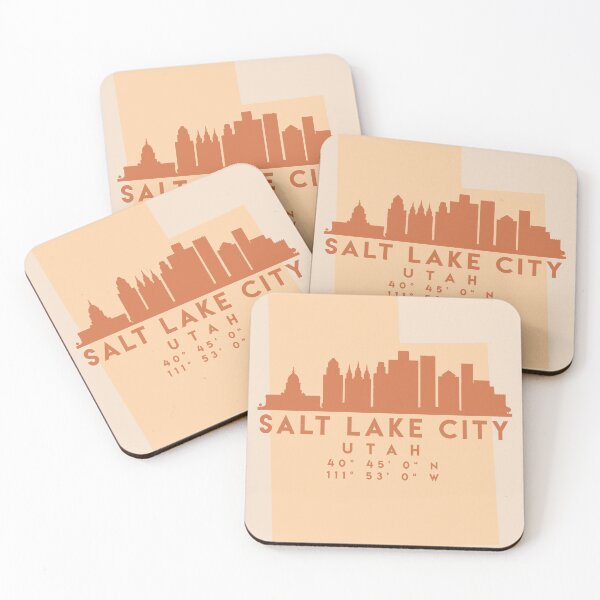 Item preview,  Utah make up this amazing art piece. A great gift for anybody that has love for this city. designed and sold by deificusArt.