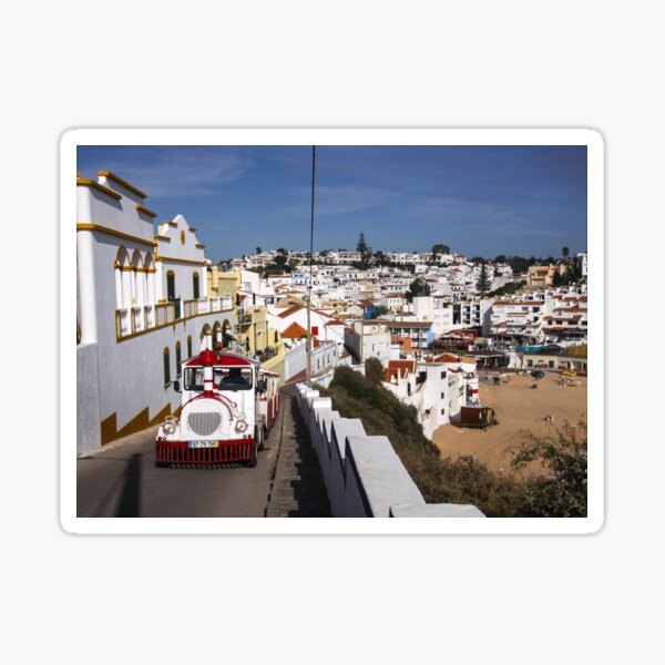White Portugal Sticker