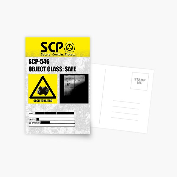 Caderno Espiral SCP - 546 A Notebook