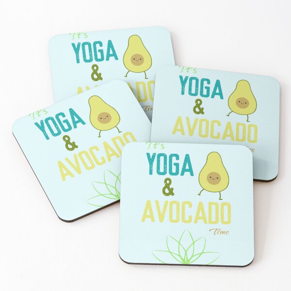 Item preview, It's Yoga And Avocado Time Van life designed and sold by aminosile.