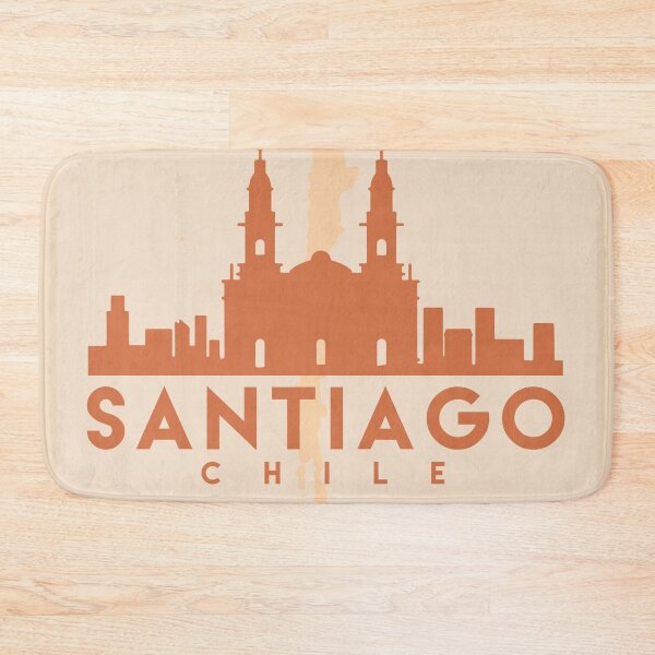 Item preview,  Chile make up this amazing art piece. A great gift for anybody that has love for this city. designed and sold by deificusArt.