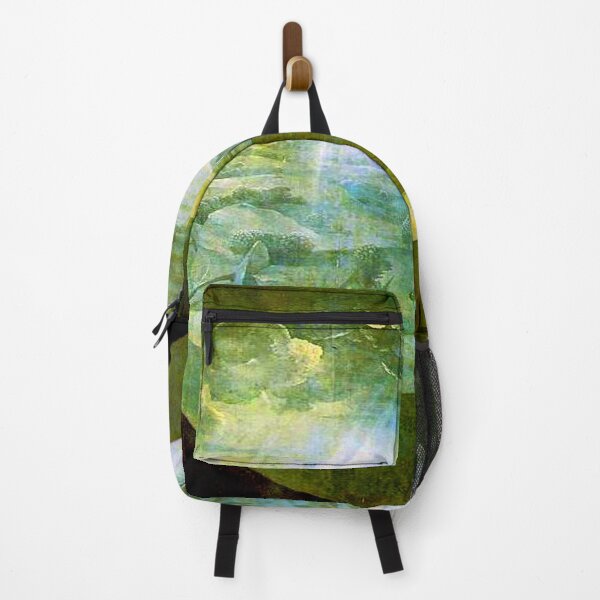 Creation Exterior World Delights Bosch Renaissance Art Backpack