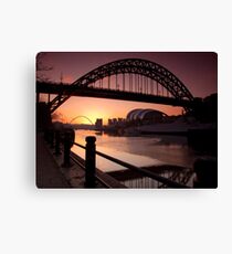 Tyne Bridge At Sunrise Canvas Print
