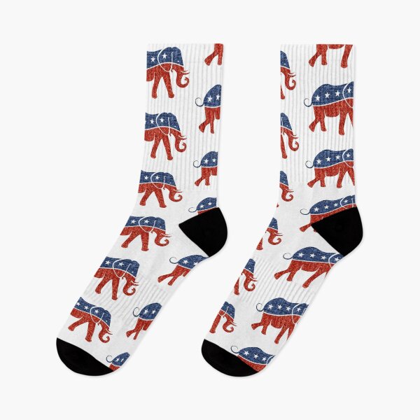 Item preview, glitter print republican elephant  designed and sold by Gossip Rag.