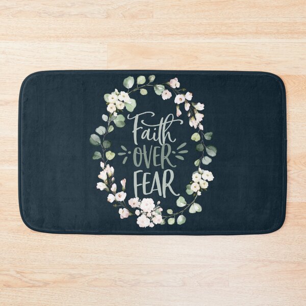 Item preview, Faith Over Fear- Christian Wreath Design designed and sold by palmsandprints2.