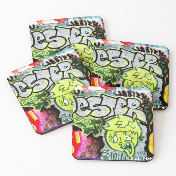 Item preview, Graffiti Wall Jester West Philly designed and sold by Kater.