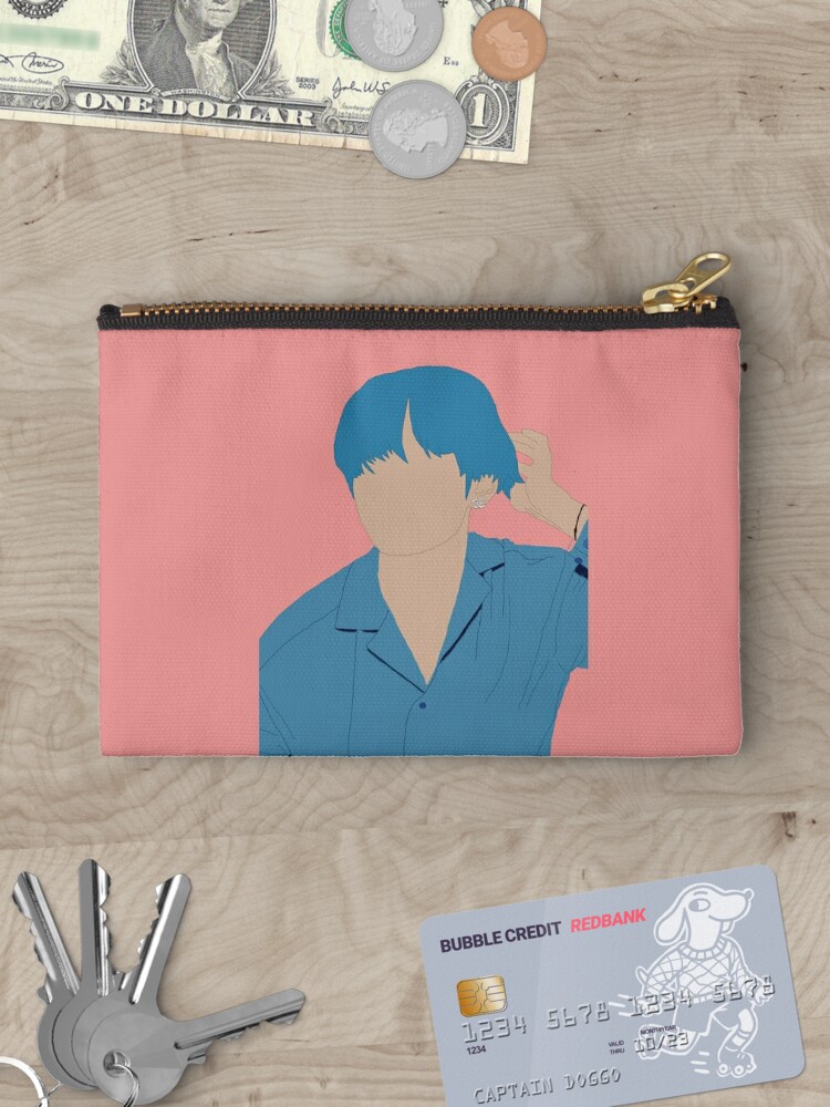 BTS V Kim Taehyung blue hair desing Tote Bag for Sale by NoonaStudio