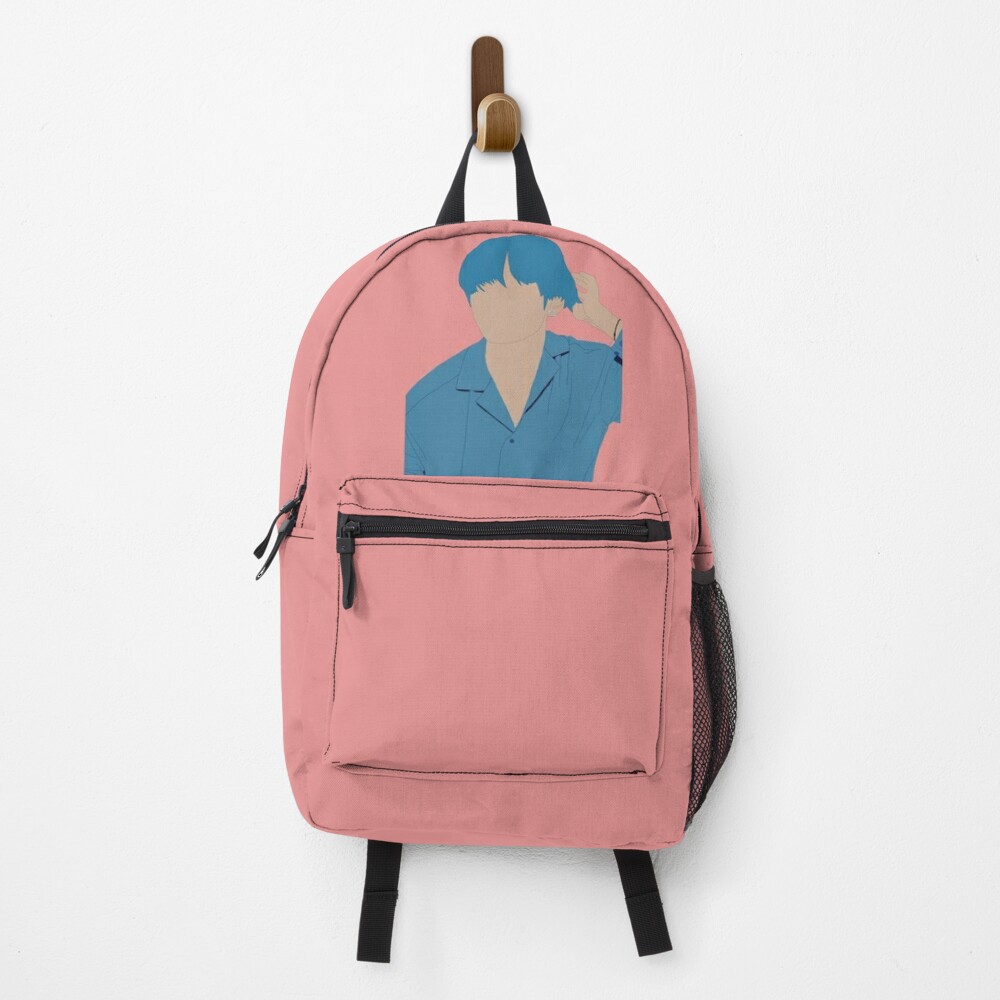 BTS V Kim Taehyung blue hair desing | Tote Bag