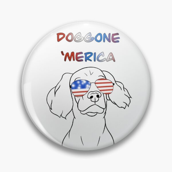 Item preview, Doggone ‘Merica spaniel designed and sold by K-T-K.